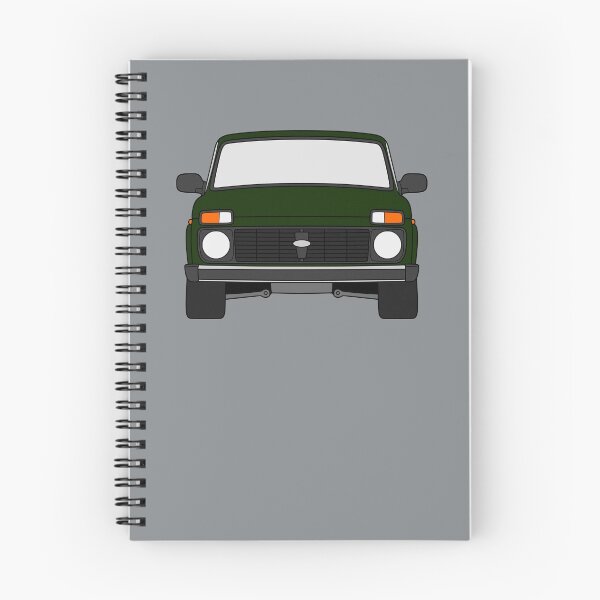 Item preview, Lada Niva Legend 4x4 taiga dark green color designed and sold by EdimDesign.