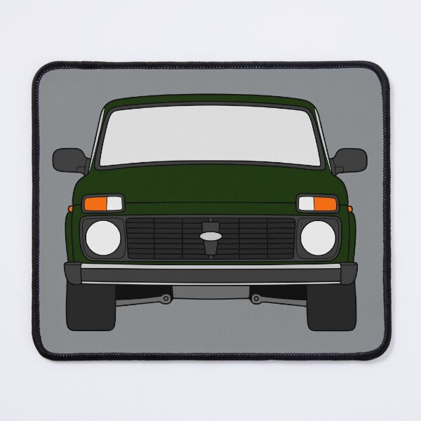 Item preview, Lada Niva Legend 4x4 taiga dark green color designed and sold by EdimDesign.