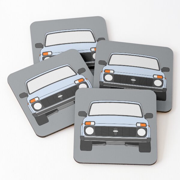 Item preview, Lada Niva Legend 4x4 taiga light blue color designed and sold by EdimDesign.