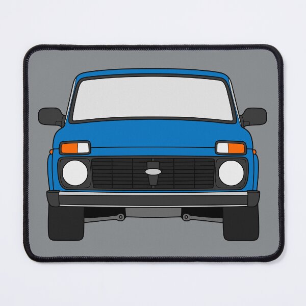Item preview, Lada Niva Legend 4x4 taiga bright blue color designed and sold by EdimDesign.