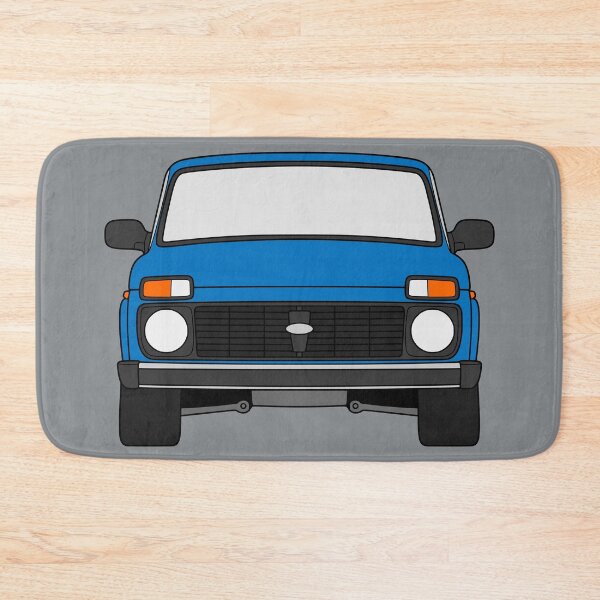 Item preview, Lada Niva Legend 4x4 taiga bright blue color designed and sold by EdimDesign.