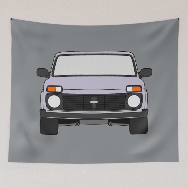 Item preview, Lada Niva Legend 4x4 taiga purple color designed and sold by EdimDesign.