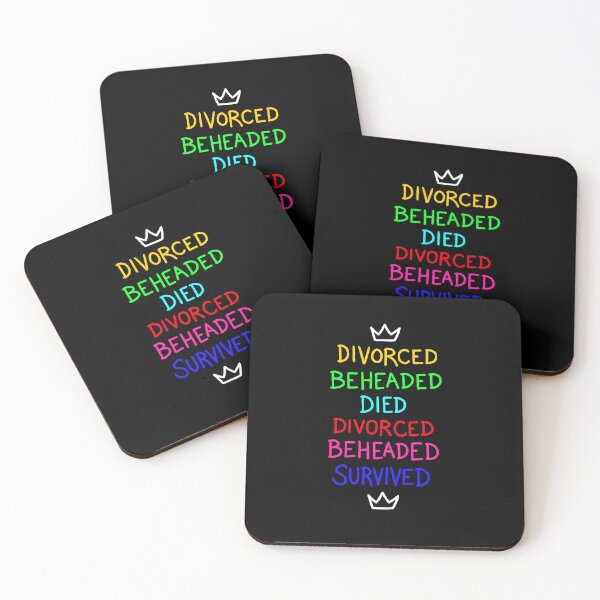 Item preview, DIVORCED BEHEADED DIED DIVORCED BEHEADED SURVIVED designed and sold by Ali Esther.