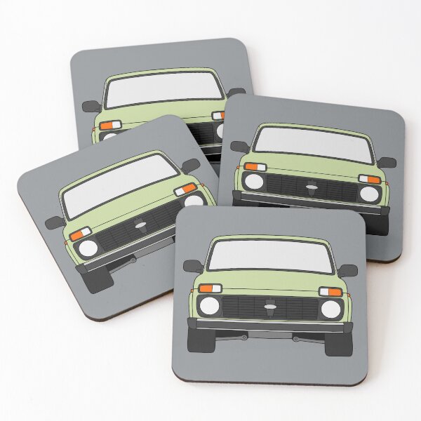 Item preview, Lada Niva Legend 4x4 taiga linded green color designed and sold by EdimDesign.