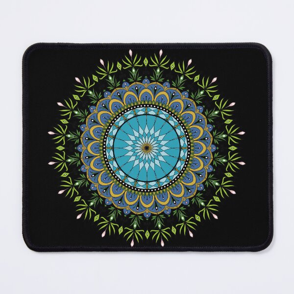 Item preview, Circular pattern in form of mandala for Henna, Mehndi, tattoo,flower pattern design, decoration. Decorative ornament in ethnic oriental style. Coloring book page. designed and sold by MokonoKokoro.