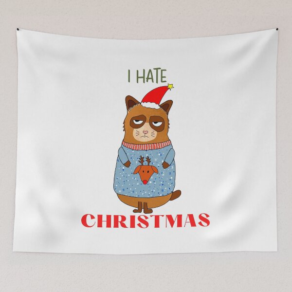 Item preview, I Hate Christmas designed and sold by Yahzhani.