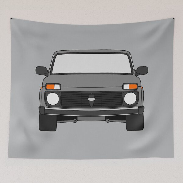 Item preview, Lada Niva Legend 4x4 taiga grey color designed and sold by EdimDesign.
