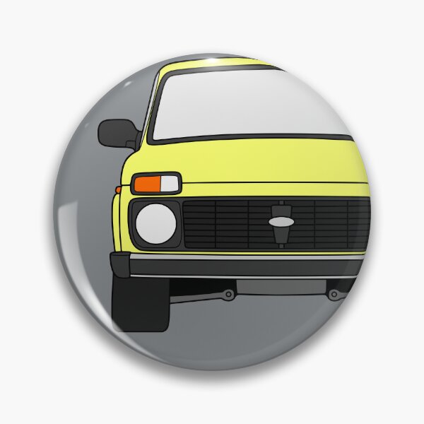 Item preview, Lada Niva Legend 4x4 taiga bright yellow color designed and sold by EdimDesign.