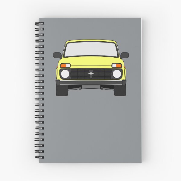 Item preview, Lada Niva Legend 4x4 taiga bright yellow color designed and sold by EdimDesign.