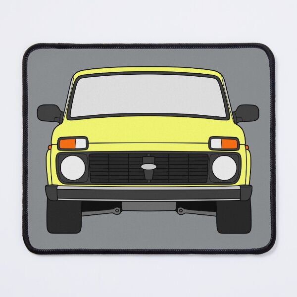 Item preview, Lada Niva Legend 4x4 taiga bright yellow color designed and sold by EdimDesign.