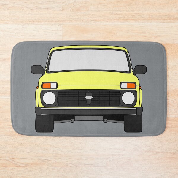 Item preview, Lada Niva Legend 4x4 taiga bright yellow color designed and sold by EdimDesign.