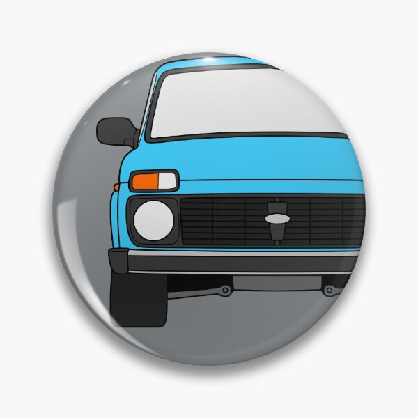 Item preview, Lada Niva Legend 4x4 taiga adriatic blue color designed and sold by EdimDesign.
