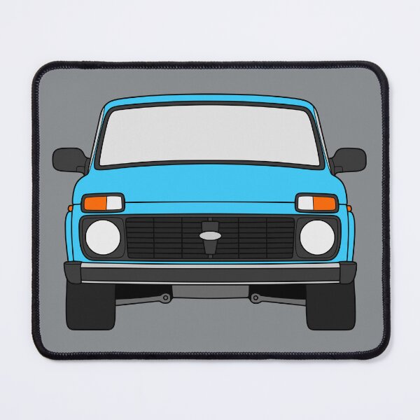 Item preview, Lada Niva Legend 4x4 taiga adriatic blue color designed and sold by EdimDesign.