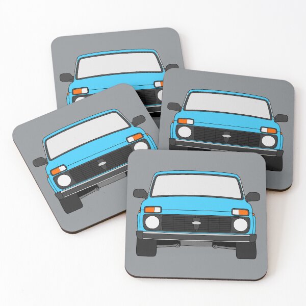 Item preview, Lada Niva Legend 4x4 taiga adriatic blue color designed and sold by EdimDesign.
