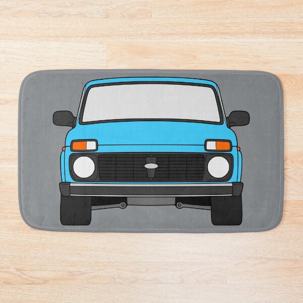 Item preview, Lada Niva Legend 4x4 taiga adriatic blue color designed and sold by EdimDesign.