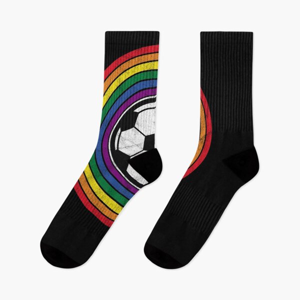Item preview, LGBT Soccer Ball Gay Pride Flag Football designed and sold by mBshirts.