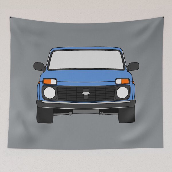 Item preview, Lada Niva Legend 4x4 taiga valentina blue coor designed and sold by EdimDesign.