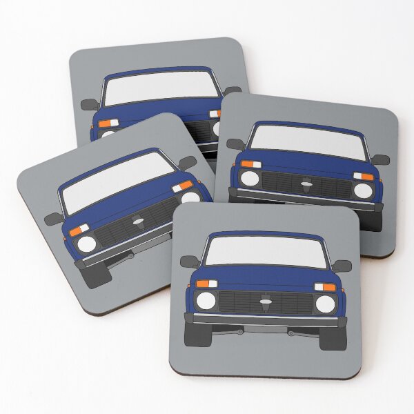 Item preview, Lada Niva Legend 4x4 taiga diplomat blue color designed and sold by EdimDesign.