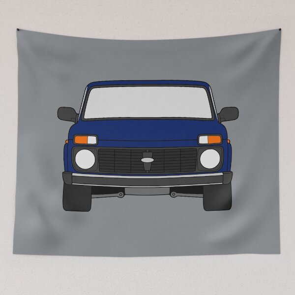Item preview, Lada Niva Legend 4x4 taiga diplomat blue color designed and sold by EdimDesign.