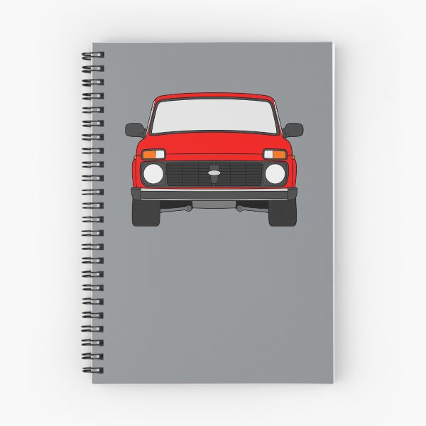 Item preview, Lada Niva Legend 4x4 taiga bright red color designed and sold by EdimDesign.