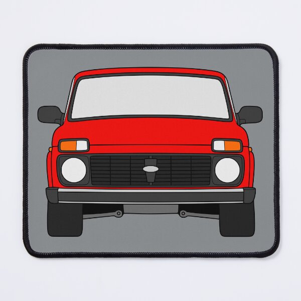 Item preview, Lada Niva Legend 4x4 taiga bright red color designed and sold by EdimDesign.