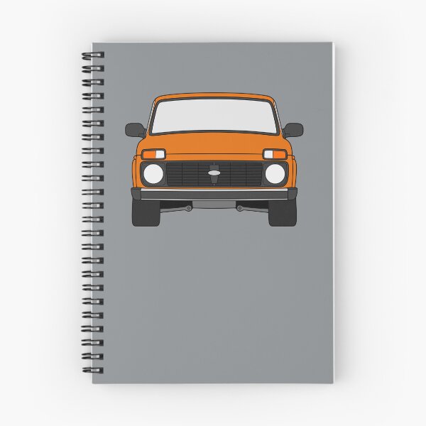 Item preview, Lada Niva Legend 4x4 taiga orange color designed and sold by EdimDesign.