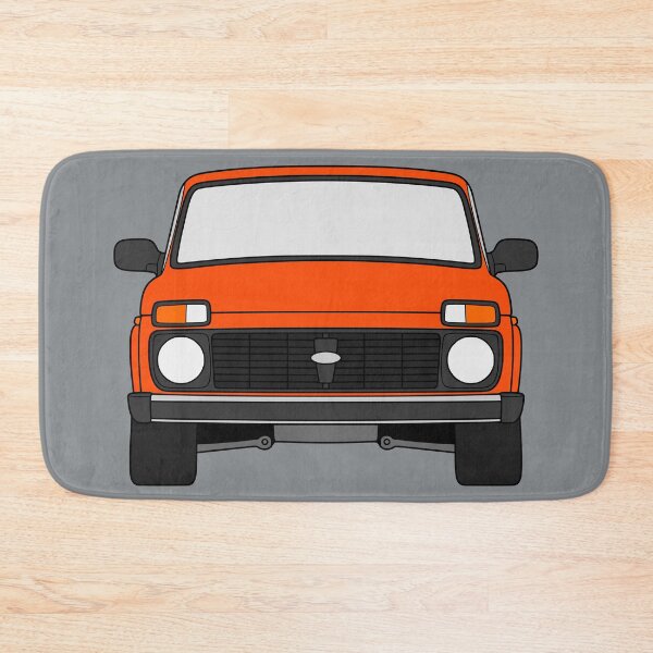 Item preview, Lada Niva Legend 4x4 taiga bright orange color designed and sold by EdimDesign.