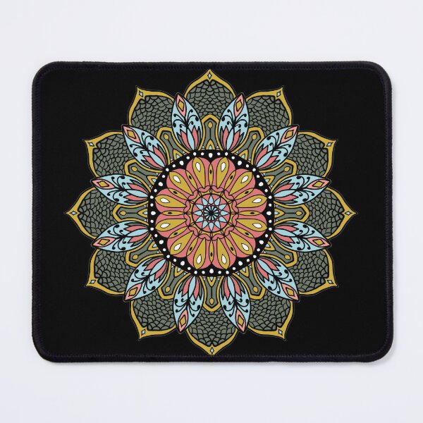 Item preview, Circular pattern in form of mandala for Henna, Mehndi, tattoo,flower pattern design, decoration. Decorative ornament in ethnic oriental style. Coloring book page. designed and sold by MokonoKokoro.