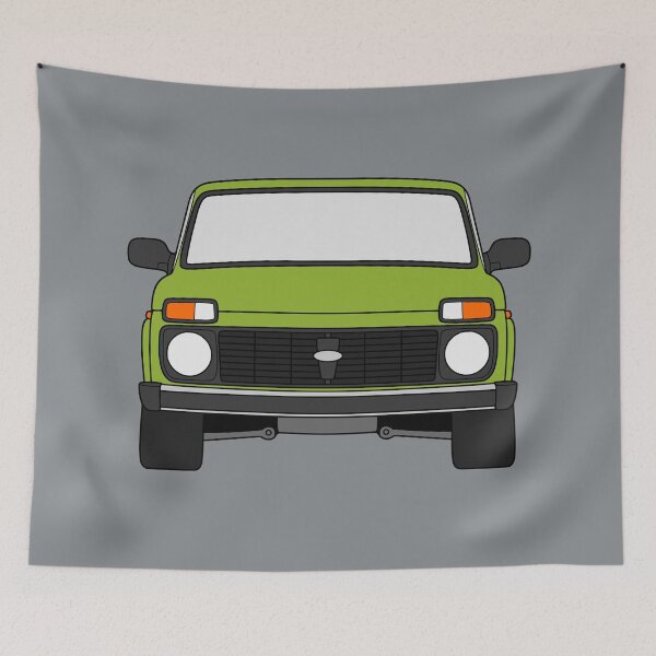 Item preview, Lada Niva Legend 4x4 taiga olive color designed and sold by EdimDesign.