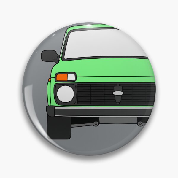 Item preview, Lada Niva Legend 4x4 taiga bright green color designed and sold by EdimDesign.