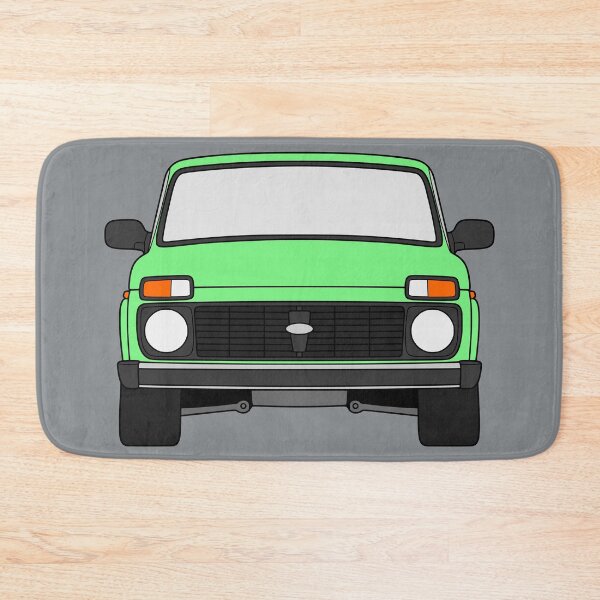Item preview, Lada Niva Legend 4x4 taiga bright green color designed and sold by EdimDesign.