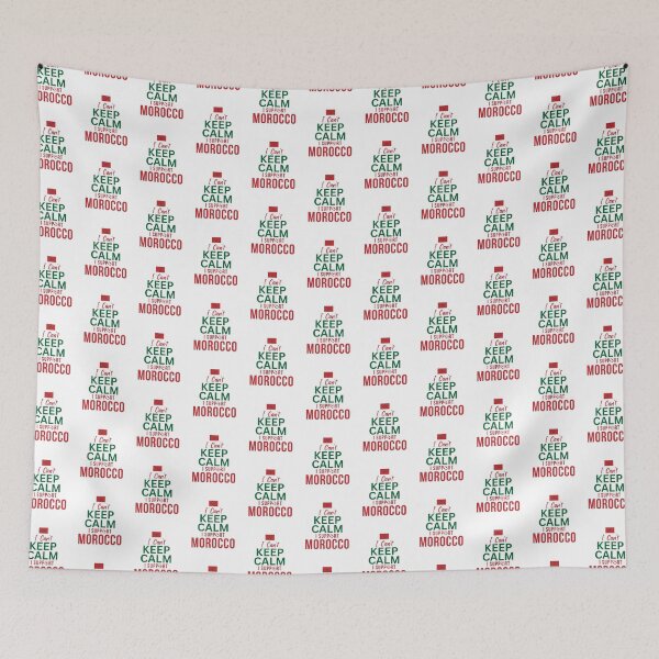 Item preview, I Can't Keep Calm I Support Morocco designed and sold by Mhayra.