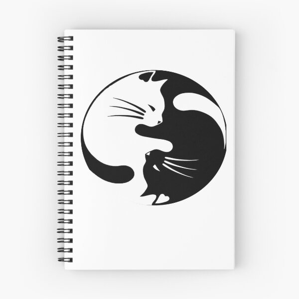 Item preview, Ying yang cat designed and sold by credbubble.
