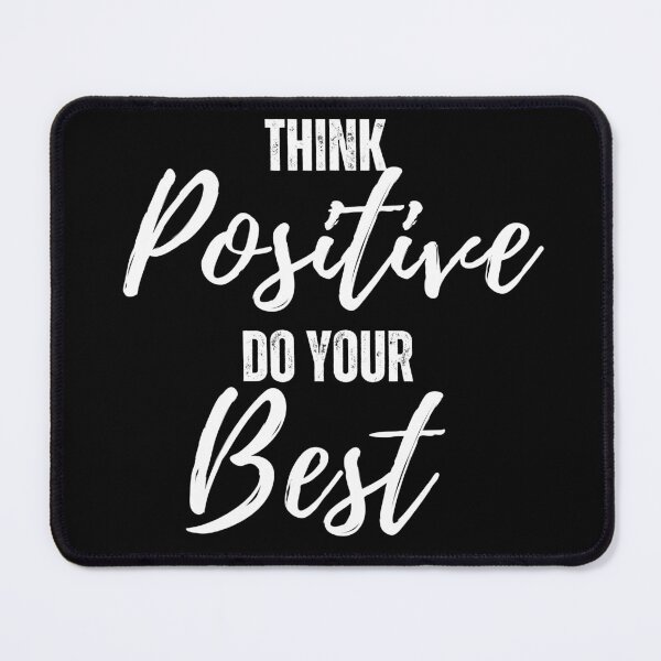 Item preview, Think positive be positive quotes designed and sold by Shambusiness.
