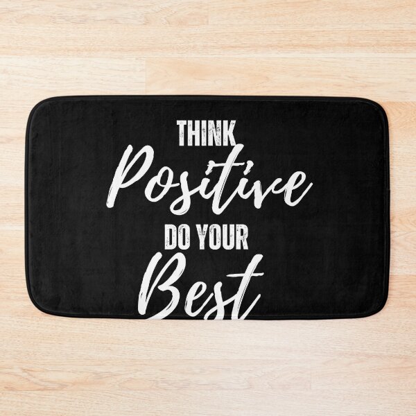 Item preview, Think positive be positive quotes designed and sold by Shambusiness.