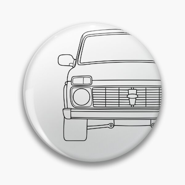 Item preview,  Lada Niva Legend 4x4 taiga black lines designed and sold by EdimDesign.
