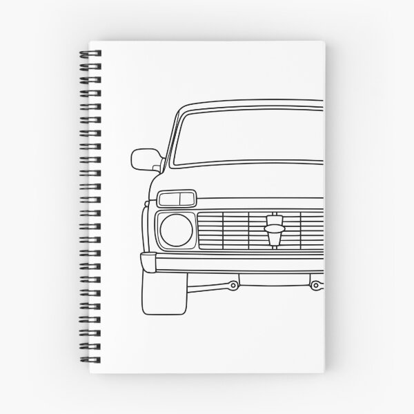 Item preview,  Lada Niva Legend 4x4 taiga black lines designed and sold by EdimDesign.
