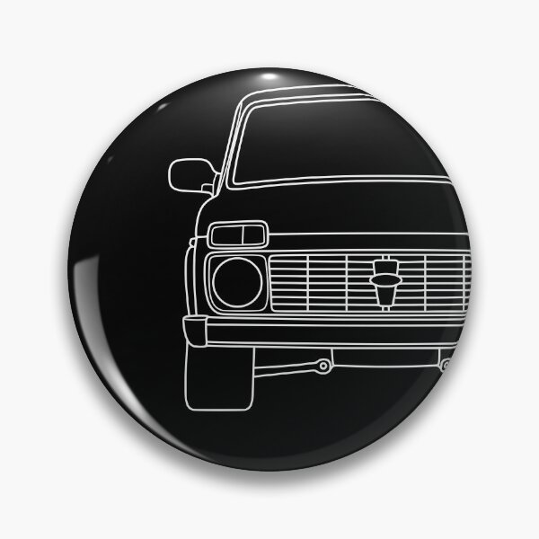 Item preview, Lada Niva Legend 4x4 taiga white lines designed and sold by EdimDesign.
