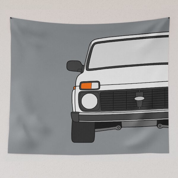 Item preview, Lada Niva Legend 4x4 taiga white color designed and sold by EdimDesign.