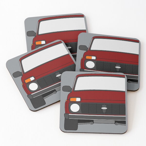Item preview, Lada Niva Legend 4x4 taiga bordeaux color designed and sold by EdimDesign.