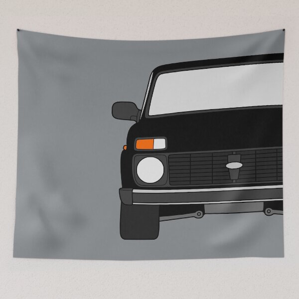 Item preview, Lada Niva Legend 4x4 taiga black color designed and sold by EdimDesign.