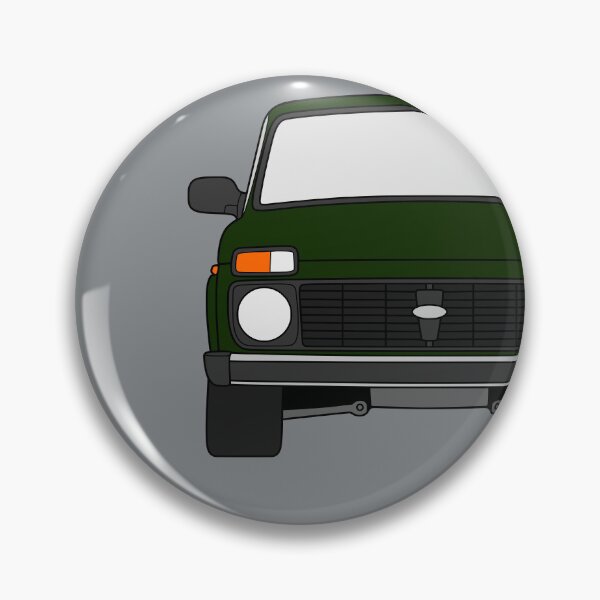 Item preview, Lada Niva Legend 4x4 taiga dark green color designed and sold by EdimDesign.