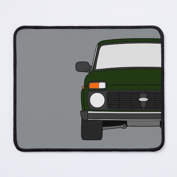 Item preview, Lada Niva Legend 4x4 taiga dark green color designed and sold by EdimDesign.