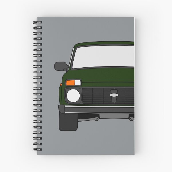 Item preview, Lada Niva Legend 4x4 taiga dark green color designed and sold by EdimDesign.