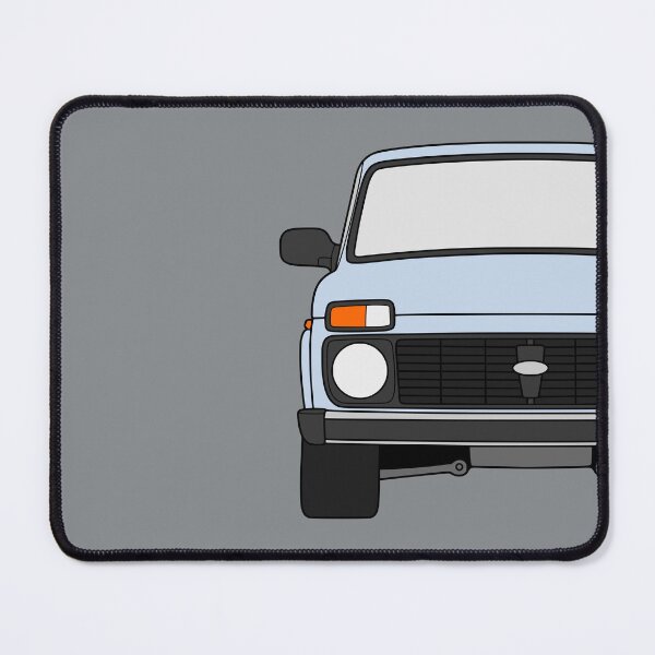 Item preview, Lada Niva Legend 4x4 taiga light blue color designed and sold by EdimDesign.