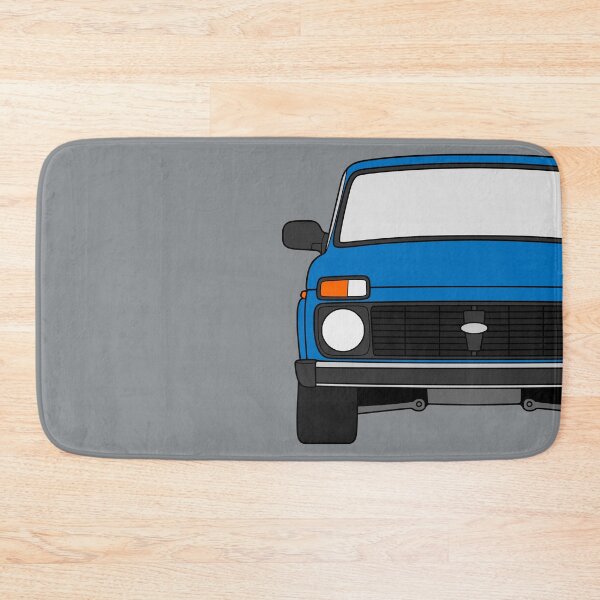 Item preview, Lada Niva Legend 4x4 taiga bright blue color designed and sold by EdimDesign.