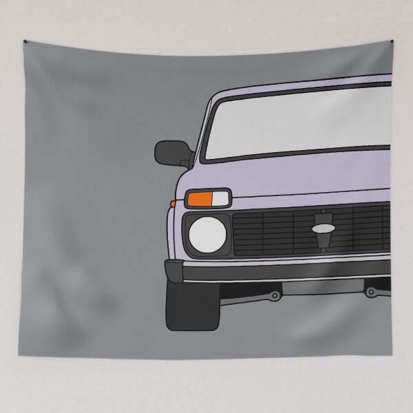 Item preview,  Lada Niva Legend 4x4 taiga purple color designed and sold by EdimDesign.
