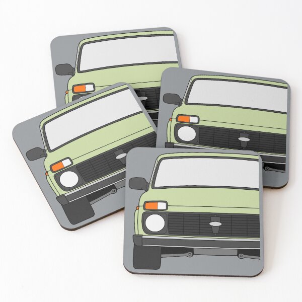 Item preview, Lada Niva Legend 4x4 taiga linded green color designed and sold by EdimDesign.