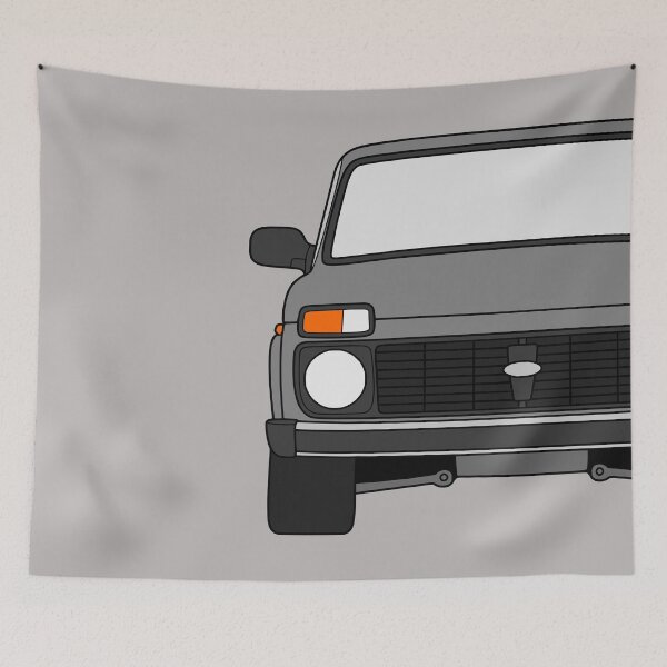 Item preview, Lada Niva Legend 4x4 taiga grey color designed and sold by EdimDesign.