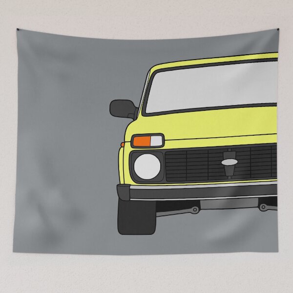 Item preview, Lada Niva Legend 4x4 taiga bright yellow color  designed and sold by EdimDesign.